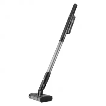 Fakir AS1480LT Bezprzewodowy Odkurzacz Pionowy 2-w-1 z Funkcją Ręczną, 14,8 V Li-Ion, 35 min Czasu Pracy, 0,5 l Bezworkowy, Szczotka Turbo LED, Czarny/Tytan 2990003