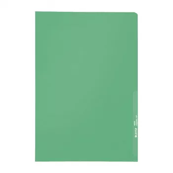 Leitz Koszulki na dokumenty A4, 0,13 mm PP, zielone, 100 szt. 40000055