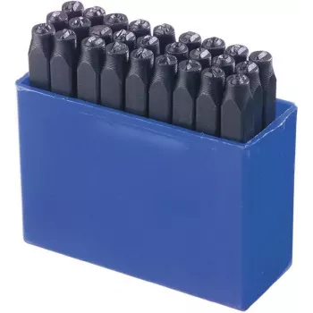Zestaw 27 stempli literowych Brüder Mannesmann 6 mm (244-6)