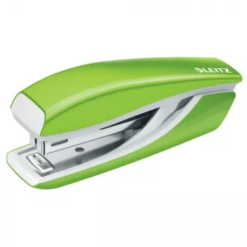 LEITZ Mini Nexxt WOW zszywacz 5528, zielony, 10 kartek, ładowany od góry 5528-10-54