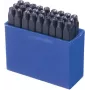 Zestaw 27 stempli literowych Brüder Mannesmann 3 mm (243-B-3MM)