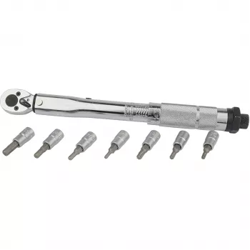 Brüder Mannesmann M18314 zestaw kluczy dynamometrycznych 5-25 Nm, 1/4 cala, 19 elementów