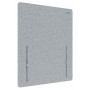 LEITZ Cosy parawan biurkowy 61220085, jasnoszary, 60 x 70 cm, filc PET