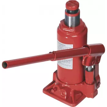 Brüder Mannesmann Podnośnik hydrauliczny butelkowy 3 t, zakres podnoszenia 195-380 mm, certyfikat GS 007-T-GS-3T
