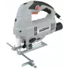 BRÜDER MANNESMANN M12781 800W elektroniczna wyrzynarka wahadłowa z 4-stopniową regulacją orbity, beznarzędziowa wymiana brzeszczotu, 0-3000 SPM, głębokość cięcia w drewnie 80mm