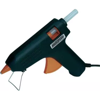 Brüder Mannesmann Zestaw pistoletu do kleju na gorąco 7-częściowy M49200 | 20 W, wkłady klejowe 11 mm, zintegrowana podstawka