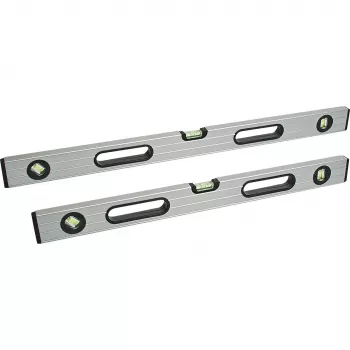 Poziomica BRÜDER MANNESMANN 600 mm, 3 libele, aluminium 80860