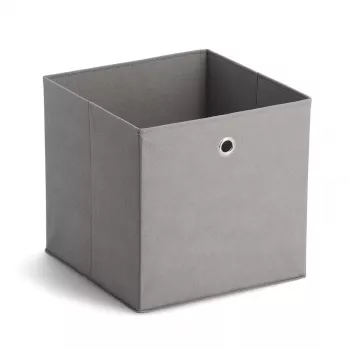 Zeller 14110 Pudełko do przechowywania z włókniny, 30 L, 32 x 32 x 32 cm, szary