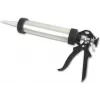 Brüder Mannesmann 482-100 Ręczny pistolet do wyciskania wkładów 310 ml, szkieletowy, czerwono-czarny