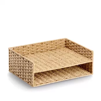 Taca na dokumenty Zeller Paper Weave Natural 15214