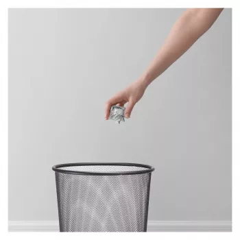 Zeller Meshline Kosz na śmieci 17,5 l Antracytowy (17741)