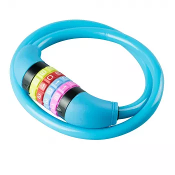 Zamek rowerowy linkowy BURG WÄCHTER 210 C 65 BOYS, jasnoniebieski, 650 mm 39540