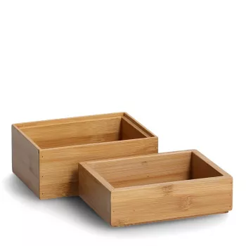 Zeller Natural pudełko do przechowywania 14,5 x 10,0 x 11,0 cm 13318
