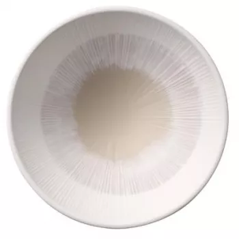 APS BLUSH okrągła misa do serwowania 160 mm beżowa melamina składana zmywarka 85508