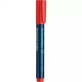 Schneider Maxx 133 Permanentny marker ze ściętą końcówką czerwony 113302