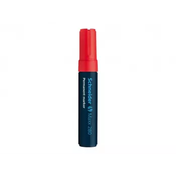 Schneider Maxx 280 Marker Trwały Czerwony Ścinana Końcówka 4-12 mm 128002