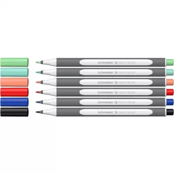 Schneider Paint-It 070 Zestaw Pisaków Flamastrów Różne Kolory 6 szt. ML07010503