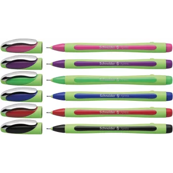 Schneider Xpress Fineliner w różnych kolorach 0,8 mm (opakowanie 6 szt.) 190086