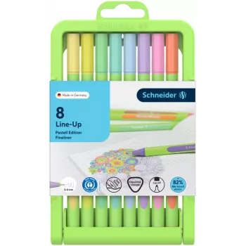 Zestaw pisaków fineliner Schneider Line-Up 0,4 mm, różne kolory (8 pisaków, 191088)