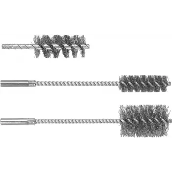 Szczotka walcowa Wolfcraft 2104000, 19 mm, stal drutowana falowana, chwyt 6 mm