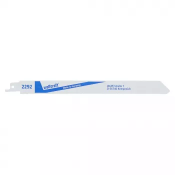 Wolfcraft 2292000 Zestaw brzeszczotów do piły szablastej 228 mm, 2-częściowy