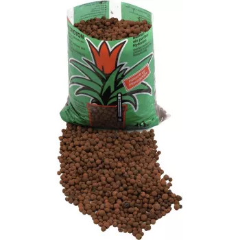 EUROPALMS Kuleczki keramzytowe, brązowe, 10 l, 8-16 mm – Hydroponika i drenaż 83011005