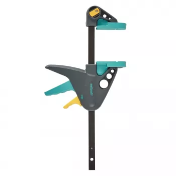 Zacisk jednoręczny Wolfcraft EHZ PRO 3456000, szerokość zaciskania 150 mm, głębokość gardzieli 65 mm, siła zaciskania 120 kg, funkcja rozpierania