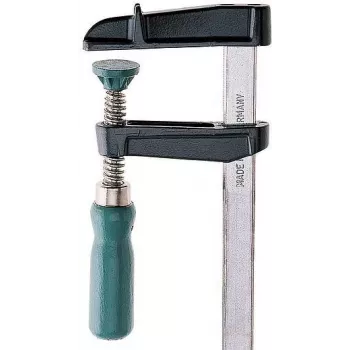 Wolfcraft SZ 50-200 ścisk stolarski F, szerokość mocowania 200 mm, głębokość gardzieli 50 mm, prowadnica ze stali ocynkowanej 3605000