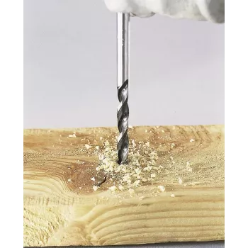 Wolfcraft 7612010 Wiertło kręte do drewna 12 mm x 151 mm z chwytem cylindrycznym