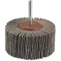 Wolfcraft 2037000 Tarcza listkowa 20 mm średnica, 6 mm trzpień, P80 ziarnistość, 25 000 obr./min