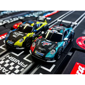 Carrera GO!!! Porsche 911 GT3 Cup (992) Huber Racing No.2 samochodzik slot car 1:43 20064244