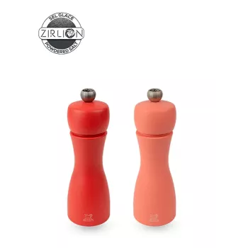 Peugeot Tahiti zestaw młynków do pieprzu i soli, 2 sztuki, 15 cm, czerwony