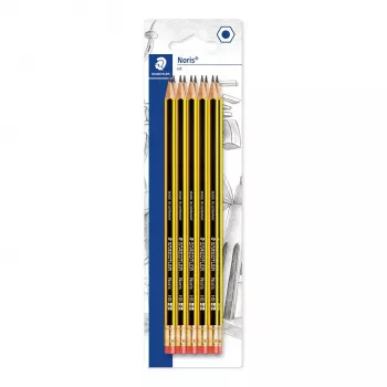 Zestaw ołówków grafitowych Staedtler Noris HB 122-2 BK10, HB, 10 sztuk