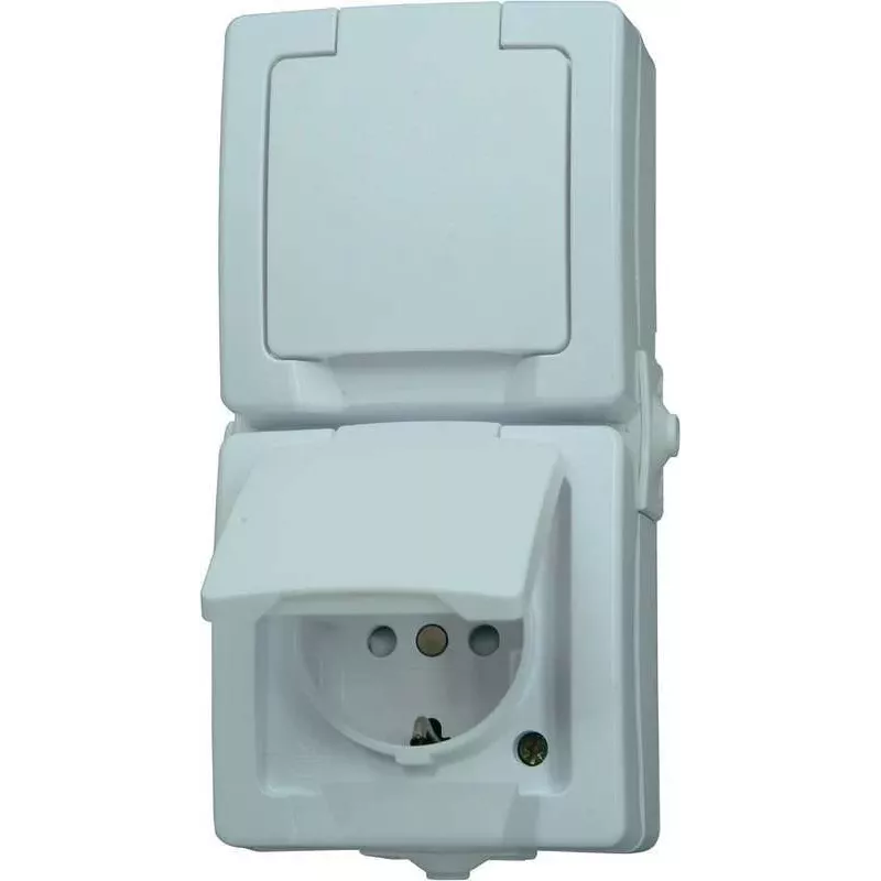 HEINRICH KOPP Paris Gniazdo Schuko 1-krotne Czysta Biel Podtynkowe 16A 250V IP20 Z Ochroną Przed Dziećmi 136902009