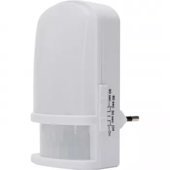 HEINRICH KOPP Lampa nocna dla dzieci biała LED z czujnikiem zmierzchu 195911013