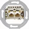 HEINRICH KOPP Aluminiowa płytka środkowa do gniazd UAE/IAE/ISDN 33369401