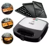 Russell Hobbs Creations 3-in-1 Opiekacz do kanapek, czarno-stalowy