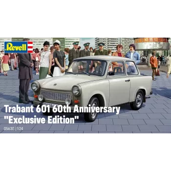 Revell 60. rocznica Trabanta 601 Exclusive Edition model plastikowy 1:24 05630