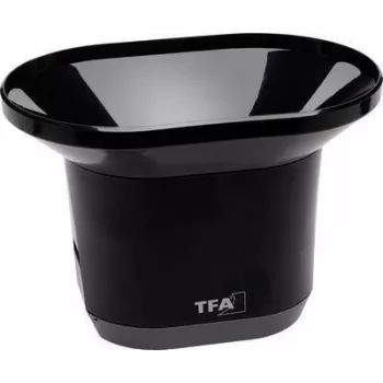 TFA Dostmann 30.3233.01 Bezprzewodowy deszczomierz, 433 MHz, 0-300 mm/h, rozdzielczość 0,1 mm, biały