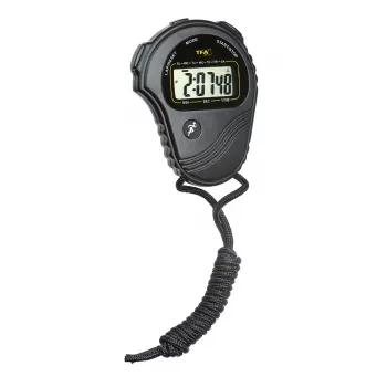 TFA Dostmann Cyfrowy stoper - wyświetlacz LCD - czarny - plastik - LR44 - 70 mm (38.2029)