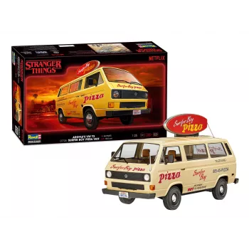 Revell Stranger Things VW T3 Bus Surfer Boy 1:24 plastikowy model do sklejania 07725