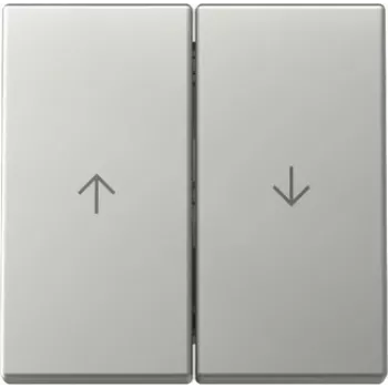 Gira System 55 Klawisz 2-krotny z symbolami strzałek, wygląd stali szlachetnej 3294600