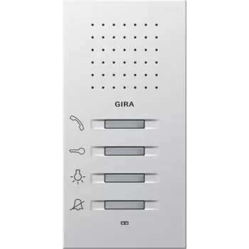 GIRA Wohnungsstation 1250112 AP Fläche reinweiss (1250112)