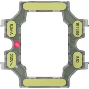 GIRA Element oświetleniowy LED T1 czerwony 0,5 mA 230V AC 3791011