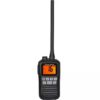 Stabo 01145 Przenośne morskie radio VHF z kanałami pogodowymi NOAA, 3/1 W, IPX7