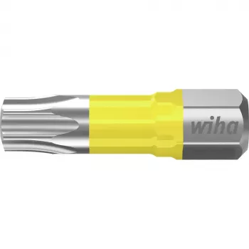 Wiha 42304 Bit Torx T25 x 25 mm, 25 szt., chwyt sześciokątny 1/4 cala, stal molibdenowo-wanadowa
