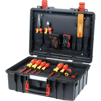 Wiha Basic Set L Electric zestaw narzędzi 46-częściowy VDE izolowany walizka 47312