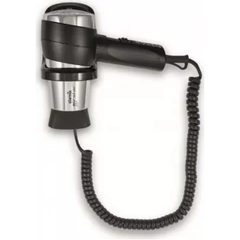 Starmix TFCW 16 Ścienna suszarka do włosów czarno-chromowana 1600 W 013039