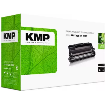 KMP Toner Brother TN-3600 Czarny 3000 Stron Regenerowany 1272,0000