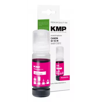 Butelka tuszu do uzupełniania KMP Magenta 60 ml do Canon GI-53M (4681C001) 1583,0006